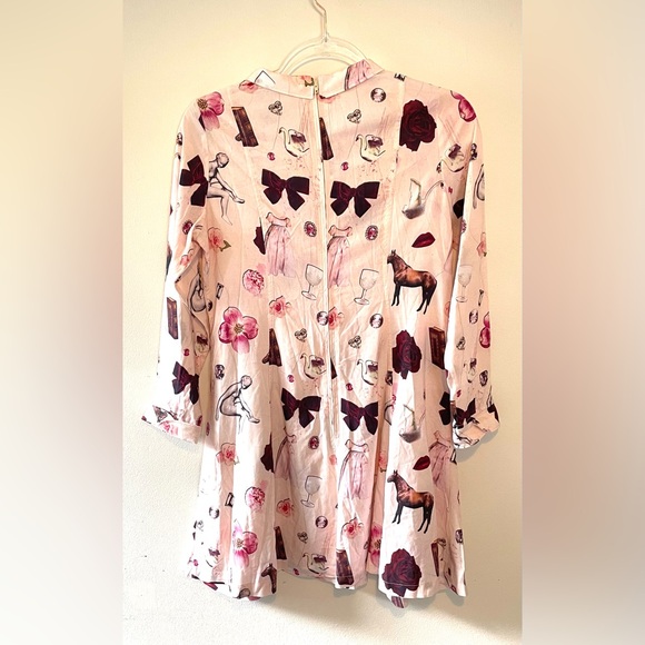 Samantha Pleet passion mini dress in collage print - Picture 11 of 12